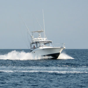 offshore fishing charter boat