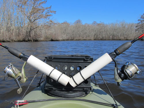 portable kayak rod holder