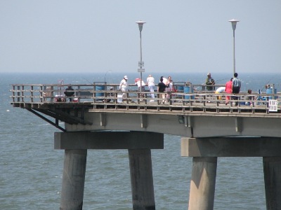 sea gull fishing pier chesapeake bay bridge tunnel