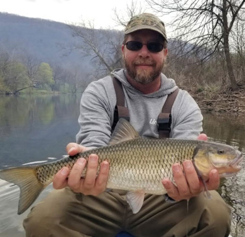 Jerry Hall 2025 VA State Record Fallfish